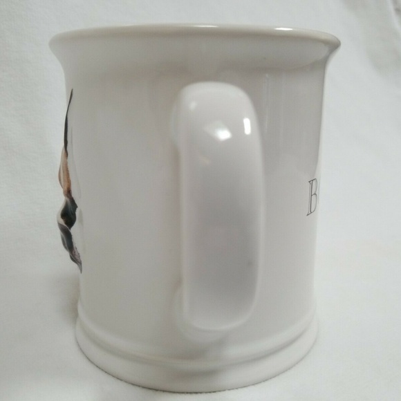 Boxer White Ceramic Coffee Mug Xpress 1999 Augello - Picture 7 of 8